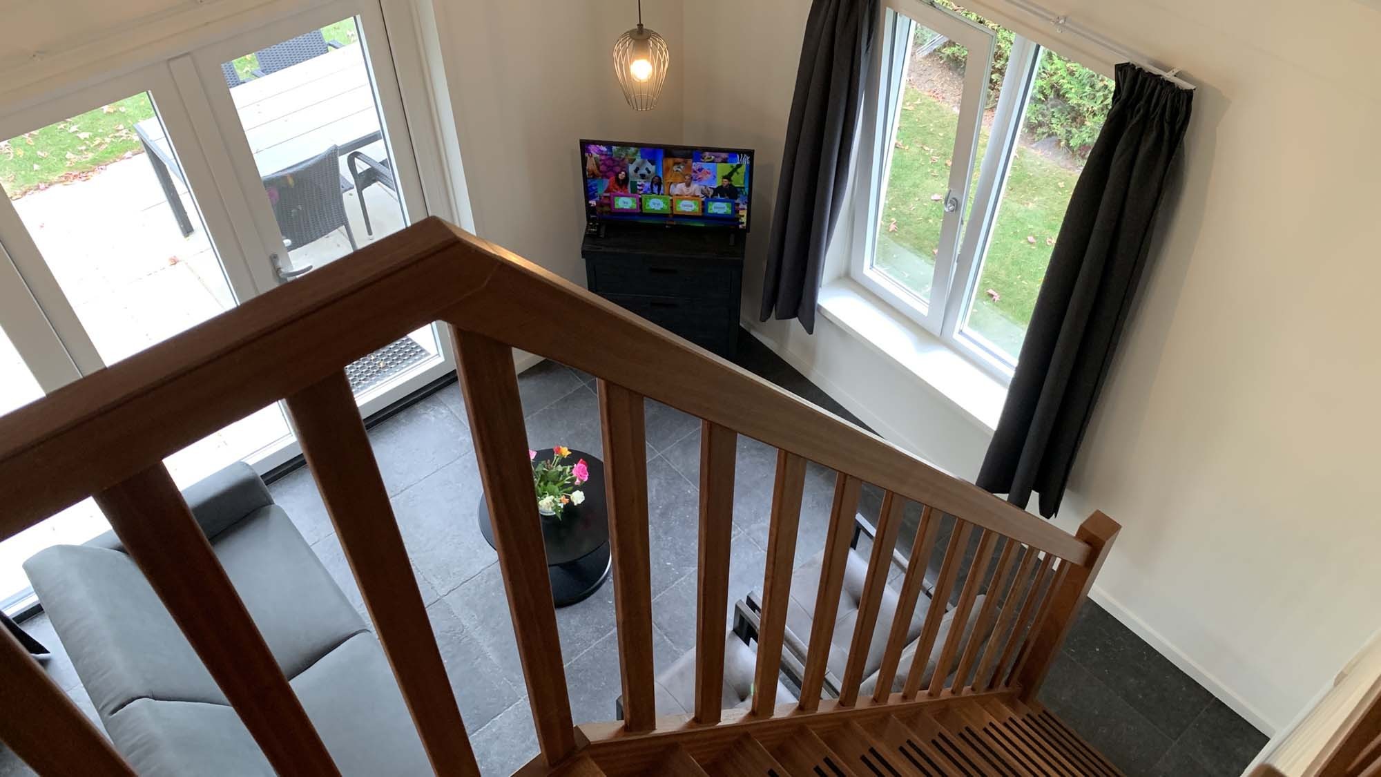 Cedar from stairs